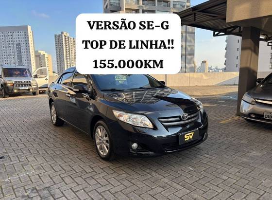 TOYOTA COROLLA 1.8 SE-G 16V FLEX 4P AUTOMÁTICO